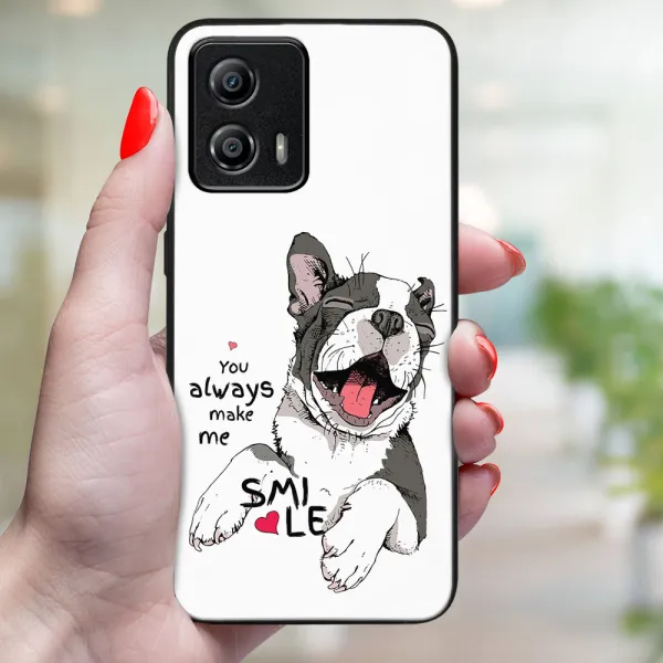 MY ART Ochranný kryt pre Motorola Moto G53 5G SMILE (189)
