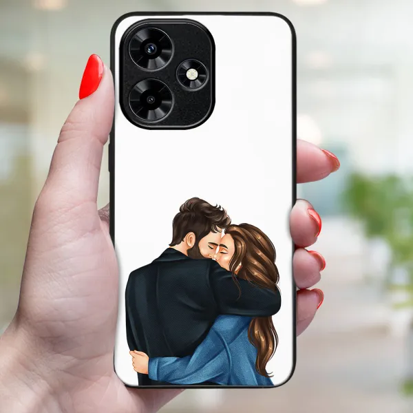 MY ART Ochranný kryt pre Infinix Hot 30  COUPLE (117)