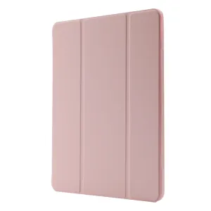 LEATHER Zaklápací kryt pre Apple iPad Air 11 2026 / 2025 / 2024  svetloružový