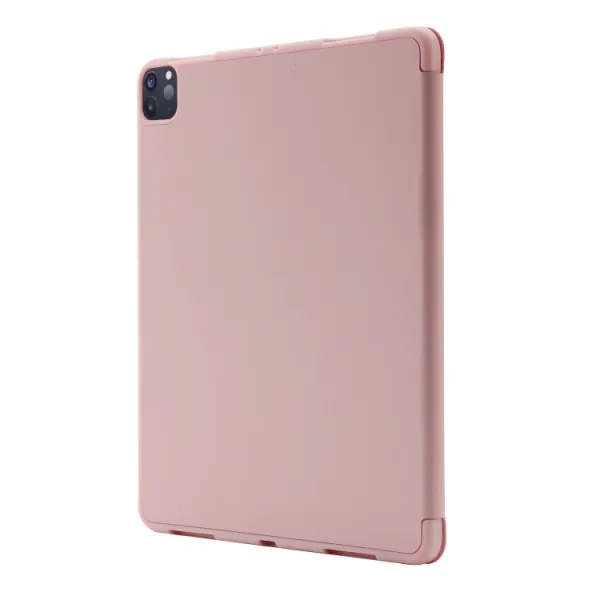 LEATHER Zaklápací kryt pre Apple iPad Air 11 2026 / 2025 / 2024  svetloružový