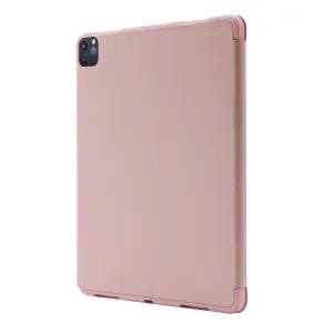 LEATHER Zaklápací kryt pre Apple iPad Air 11 2026 / 2025 / 2024  svetloružový