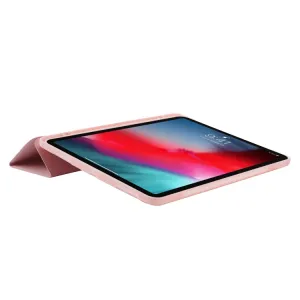 LEATHER Zaklápací kryt pre Apple iPad Air 11 2026 / 2025 / 2024  svetloružový