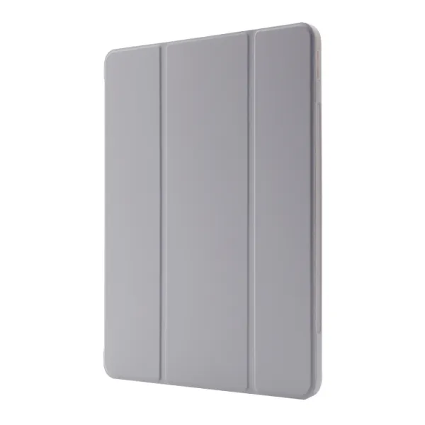 LEATHER Zaklápací kryt pre Apple iPad Pro 11 2024 / M5 2025 šedý