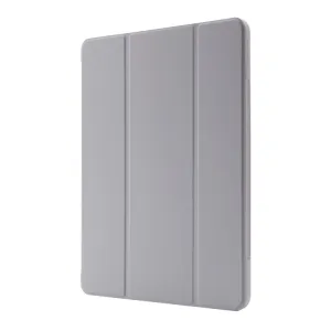 LEATHER Zaklápací kryt pre Apple iPad Pro 11 2024 / M5 2025 šedý