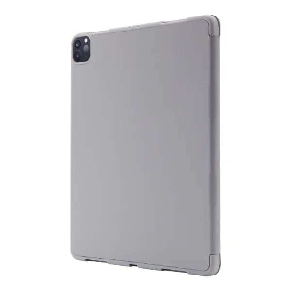 LEATHER Zaklápací kryt pre Apple iPad Pro 11 2024 / M5 2025 šedý