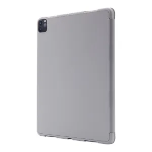 LEATHER Zaklápací kryt pre Apple iPad Pro 11 2024 / M5 2025 šedý