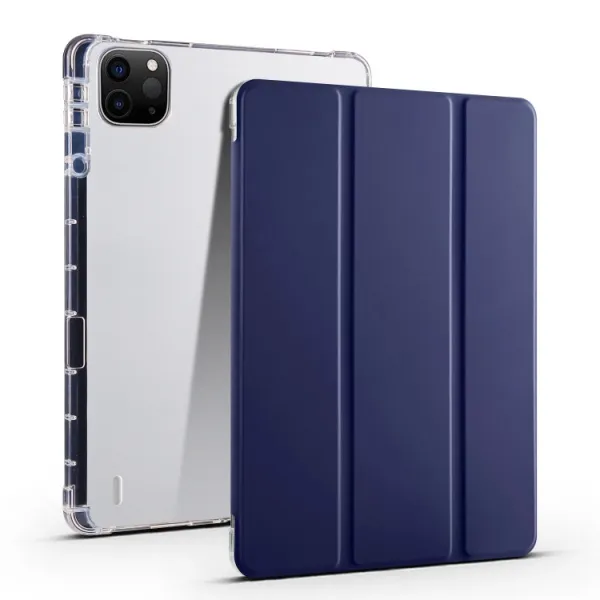 CRYSTAL Zaklápacie puzdro Apple iPad Air 11 2026 / 2025 / 2024 tmavomodré