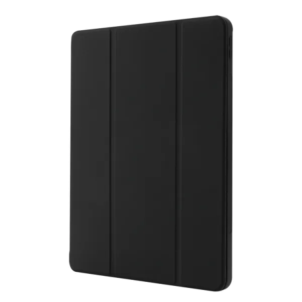 LEATHER Zaklápací kryt pre Apple iPad Pro 11 2024 / M5 2025 čierny