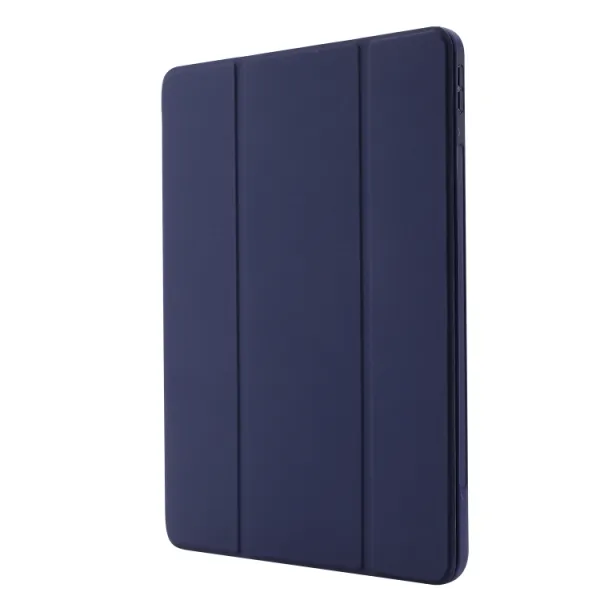 LEATHER Zaklápací kryt pre Apple iPad Pro 11 2024 / M5 2025 tmavomodrý