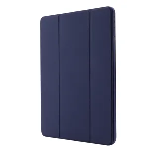 LEATHER Zaklápací kryt pre Apple iPad Pro 11 2024 / M5 2025 tmavomodrý