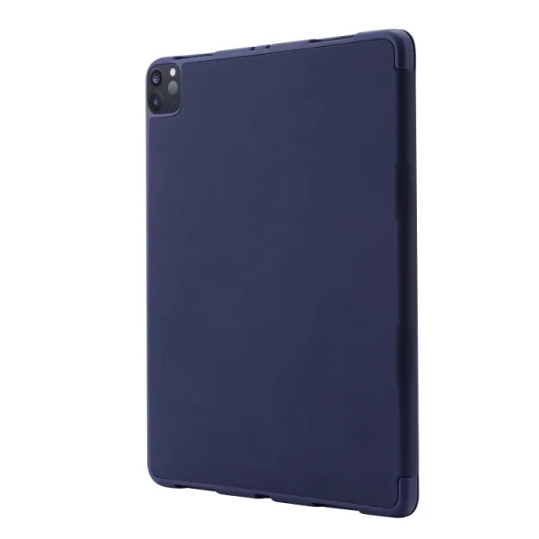 LEATHER Zaklápací kryt pre Apple iPad Pro 11 2024 / M5 2025 tmavomodrý