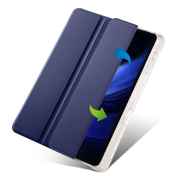 CRYSTAL Zaklápacie puzdro Apple iPad Air 11 2026 / 2025 / 2024 tmavomodré
