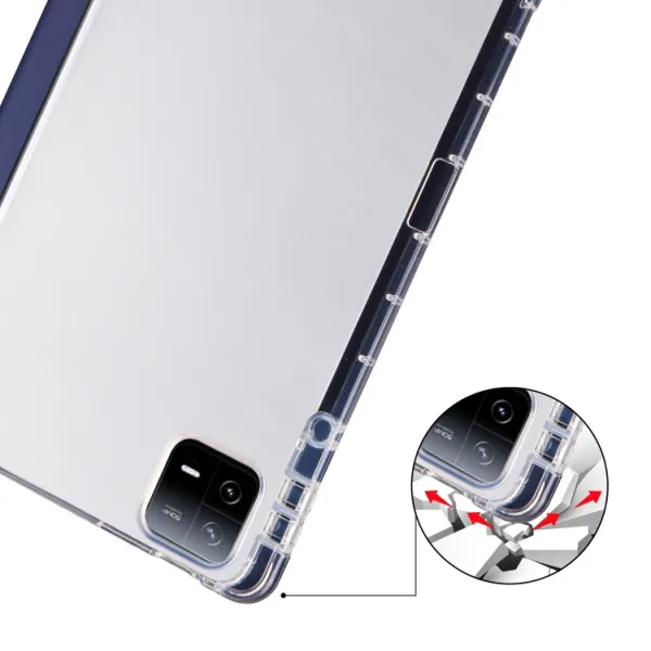 CRYSTAL Zaklápacie puzdro Apple iPad Air 11 2026 / 2025 / 2024 tmavomodré