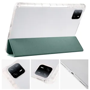 CRYSTAL Zaklápacie puzdro Apple iPad Air 11 2026 / 2025 / 2024 tmavozelené