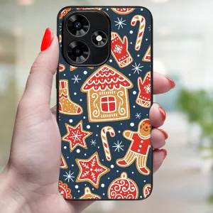 MY ART Kryt s vianočným dizajnom Infinix Hot 30 CHRISTMAS (069)