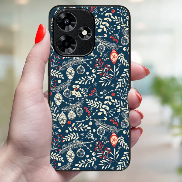 MY ART Kryt s vianočným dizajnom Infinix Hot 30 MISTLETOE (070)
