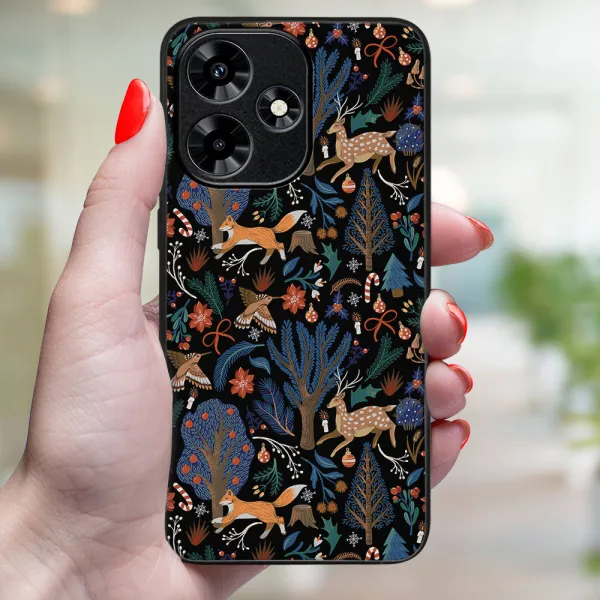 MY ART Kryt s vianočným dizajnom Infinix Hot 30 WINTER (071)