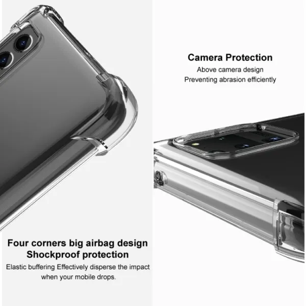 IMAK Ochranný silikónový obal pre Motorola Edge 50 Ultra čierny