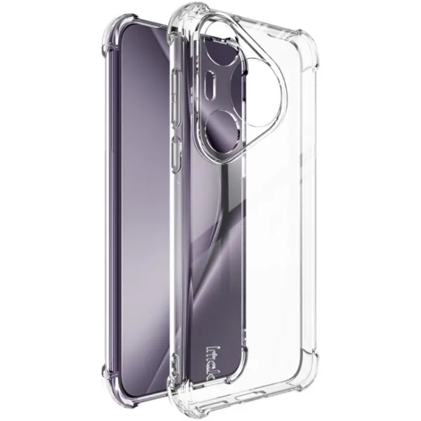IMAK Ochranný silikónový obal pre Huawei Pura 70 Pro priehľadný