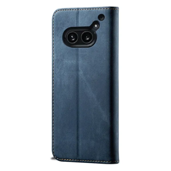 DENIM Peňaženkový kryt pre Nothing Phone 2A modrý