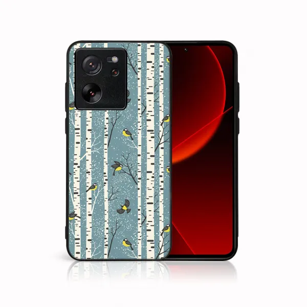 MY ART Kryt s vianočným dizajnom Xiaomi 13T/ 13T Pro BIRCH (072)