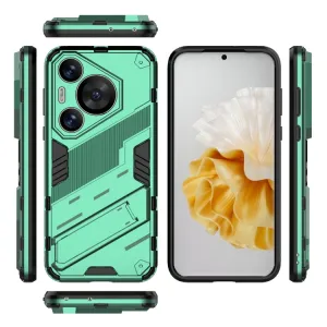 BIB Ochranný obal so stojanom pre Huawei Pura 70 Pro zelený