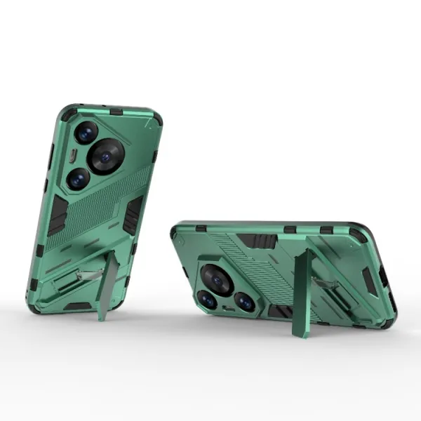 BIB Ochranný obal so stojanom pre Huawei Pura 70 Pro zelený