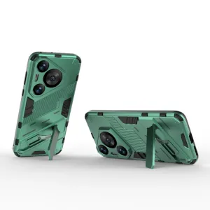 BIB Ochranný obal so stojanom pre Huawei Pura 70 Pro zelený
