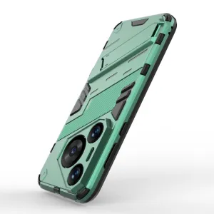 BIB Ochranný obal so stojanom pre Huawei Pura 70 Pro zelený