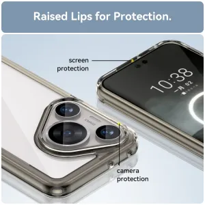 CRYSTAL Ochranný kryt pre Huawei Pura 70 Pro šedý