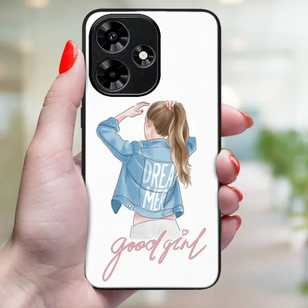 MY ART Ochranný kryt pre Infinix Hot 30 GOOD GIRL (130)