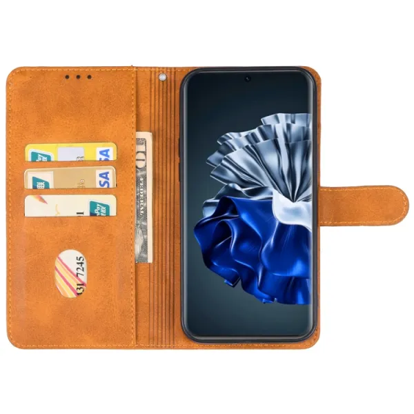 SMOOTH Peňaženkové puzdro pre Huawei Pura 70 hnedé