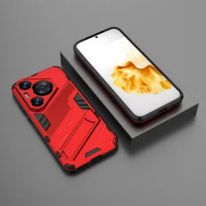 BIB Ochranný obal so stojanom pre Huawei Pura 70 Pro červený