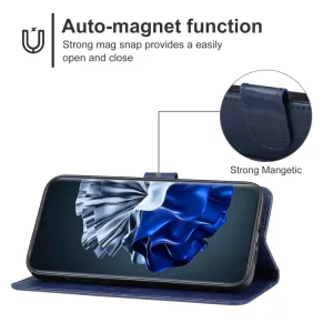 SMOOTH Peňaženkové puzdro pre Huawei Pura 70 modré