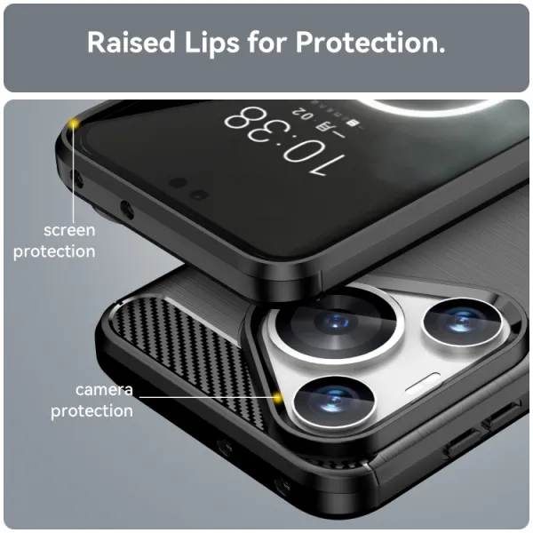 FLEXI TPU Ochranný kryt Huawei Pura 70 Pro čierny