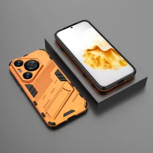 BIB Ochranný obal so stojanom pre Huawei Pura 70 Pro oranžový