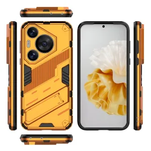 BIB Ochranný obal so stojanom pre Huawei Pura 70 Pro oranžový
