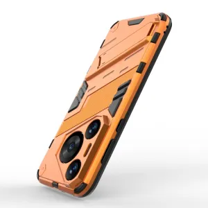 BIB Ochranný obal so stojanom pre Huawei Pura 70 Pro oranžový