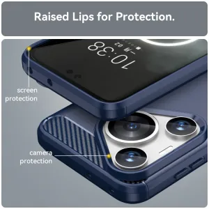 FLEXI TPU Ochranný kryt Huawei Pura 70 Pro modrý