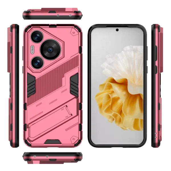 BIB Ochranný obal so stojanom pre Huawei Pura 70 Pro ružový