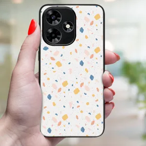MY ART Ochranný kryt pre Infinix Hot 30 ORANGE TERRAZZO (165)