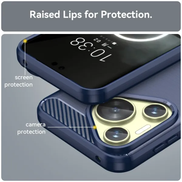 FLEXI TPU Ochranný kryt Huawei Pura 70 modrý