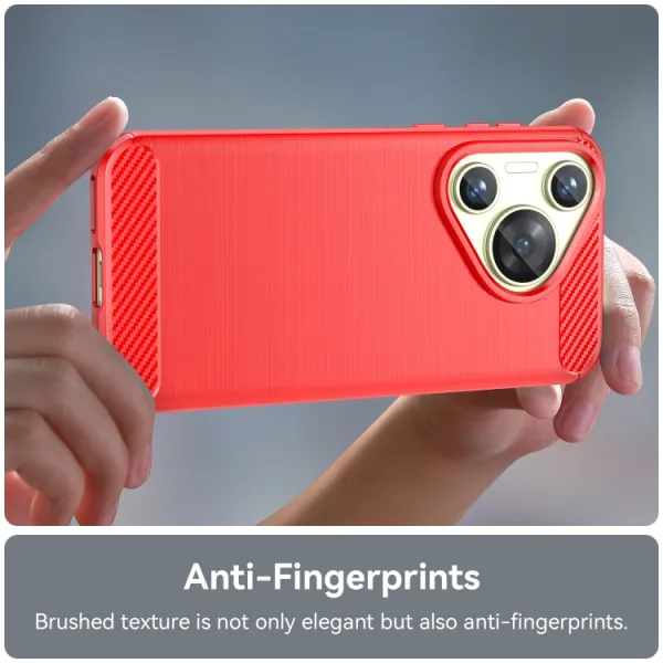 FLEXI TPU Ochranný kryt Huawei Pura 70 červený
