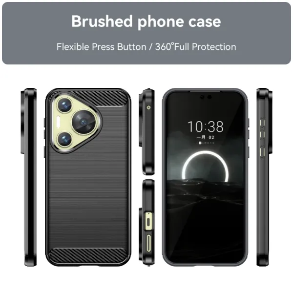 FLEXI TPU Ochranný kryt Huawei Pura 70 čierny