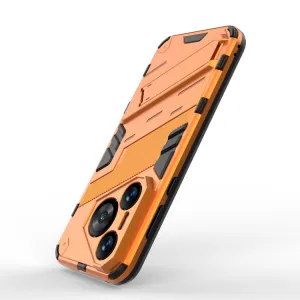 BIB Ochranný obal so stojanom pre Huawei Pura 70 oranžový