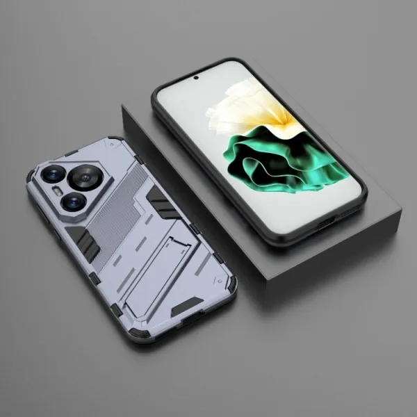 BIB Ochranný obal so stojanom pre Huawei Pura 70 šedý