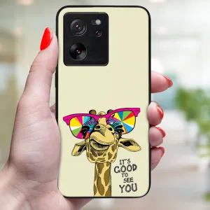 MY ART Ochranný kryt pre Xiaomi 13T/ 13T Pro GIRAFFE (180)