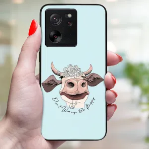 MY ART Ochranný kryt pre Xiaomi 13T/ 13T Pro HAPPY COW (181)