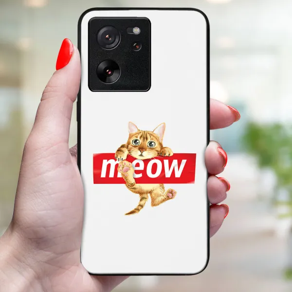 MY ART Ochranný kryt pre Xiaomi 13T/ 13T Pro MEOW (183)