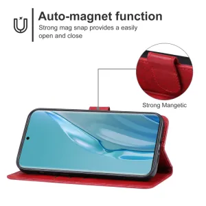 SMOOTH Peňaženkové puzdro pre Huawei Pura 70 Ultra červené